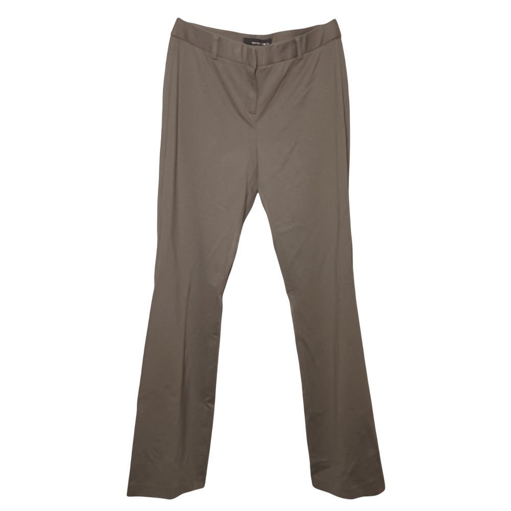 Amanda + Chelsea Women's Olive Green Bootcut Knit‎ Dress Pants Size 4